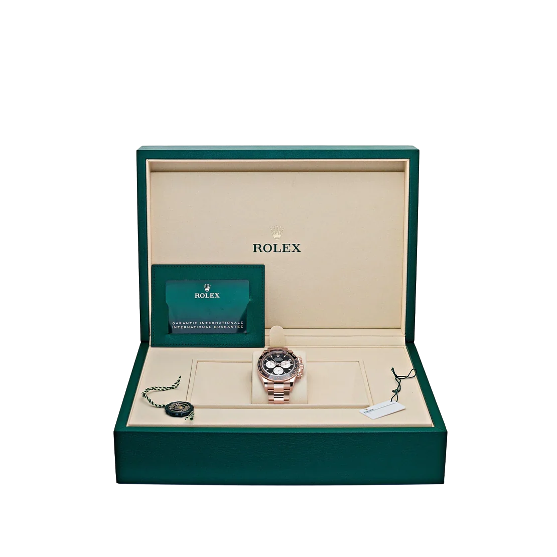 Rolex Daytona 40mm Le Mans Rose Gold Bright Black Dial (2025) 126525LN