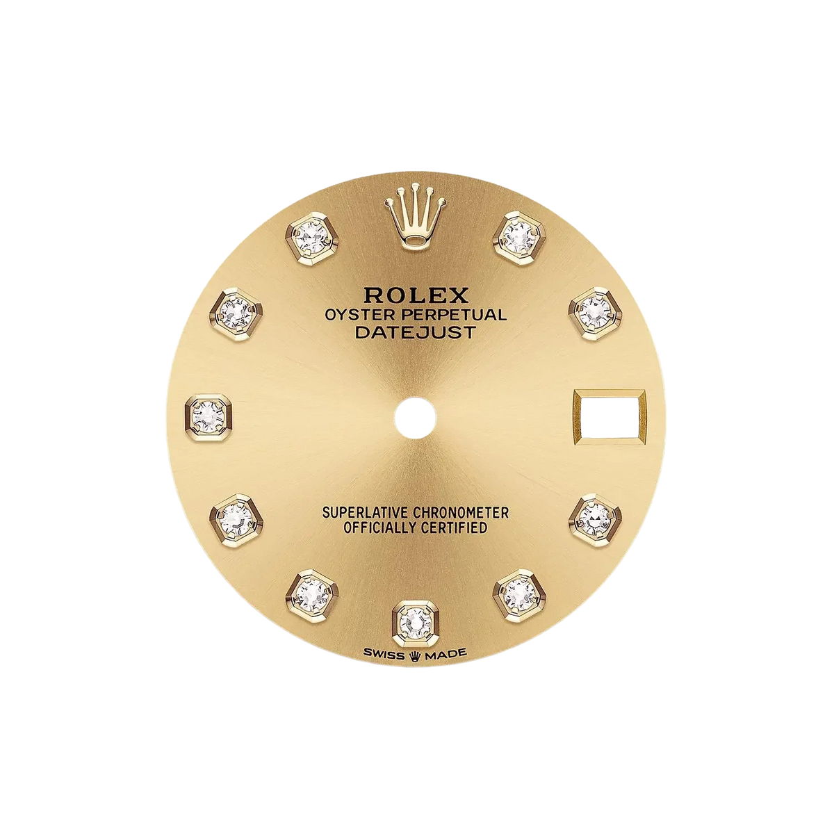 Datejust Oyster 31 mm Yellow Gold and Diamonds 278288RBR-0005