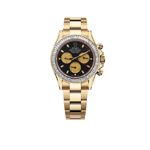 Daytona 116508 40mm 18ct Yellow Gold Black Dial Diamond
