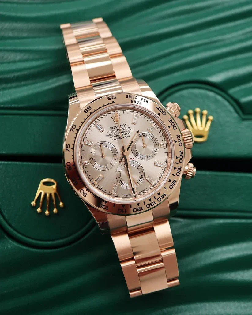 Rolex Cosmograph Daytona 40mm 116505-0017 Pink Diamond Dial