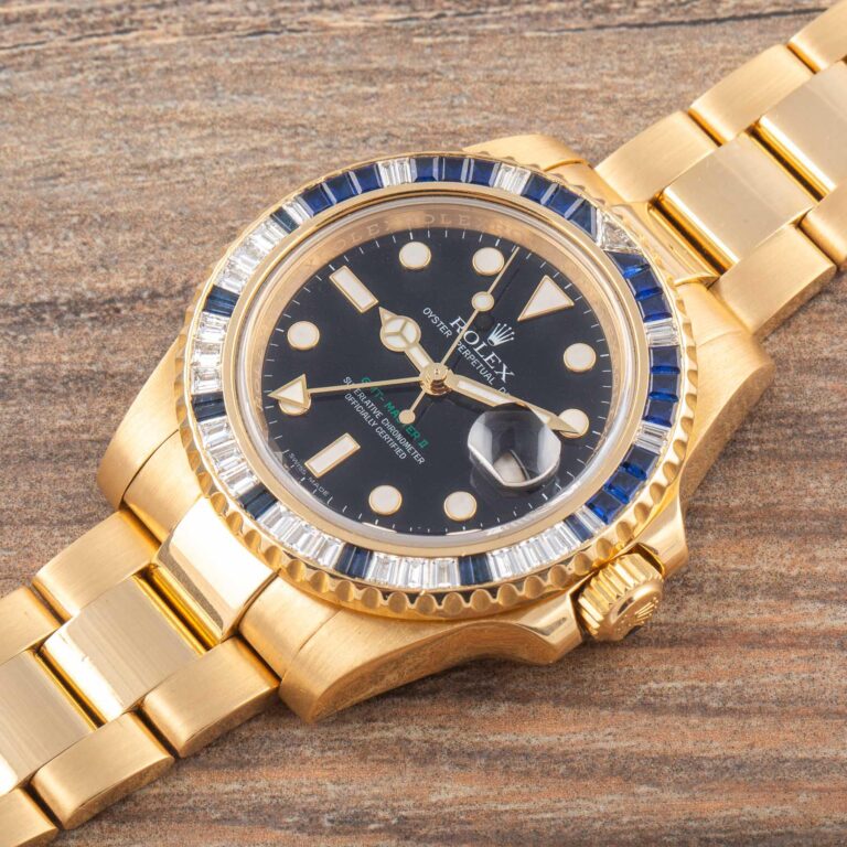 GMT-Master II 116758SA Yellow Gold Oyster Bracelet 40mm