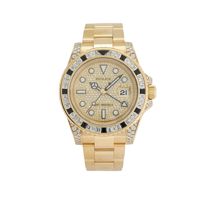 GMT-Master II 116758SA Automatic Yellow gold Good