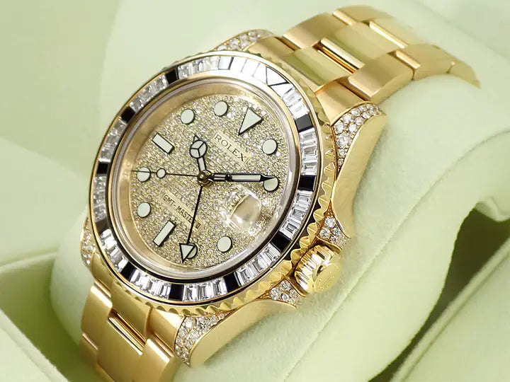 Rolex GMT-Master II 116758SA Automatic Yellow gold Good