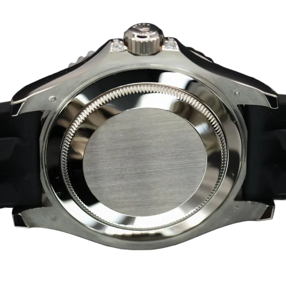 Yacht-Master Cotton Candy 40mm Paved Diamonds White Gold Oysterflex 126679SABR