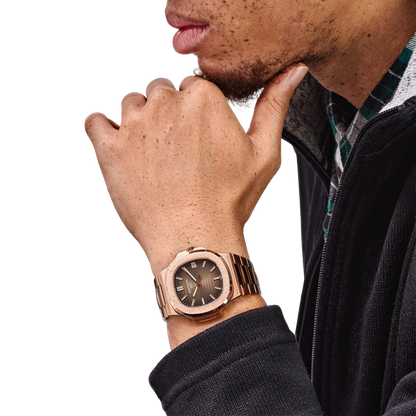Nautilus 40mm 5711/1R-001 Rose Gold Brown Dial