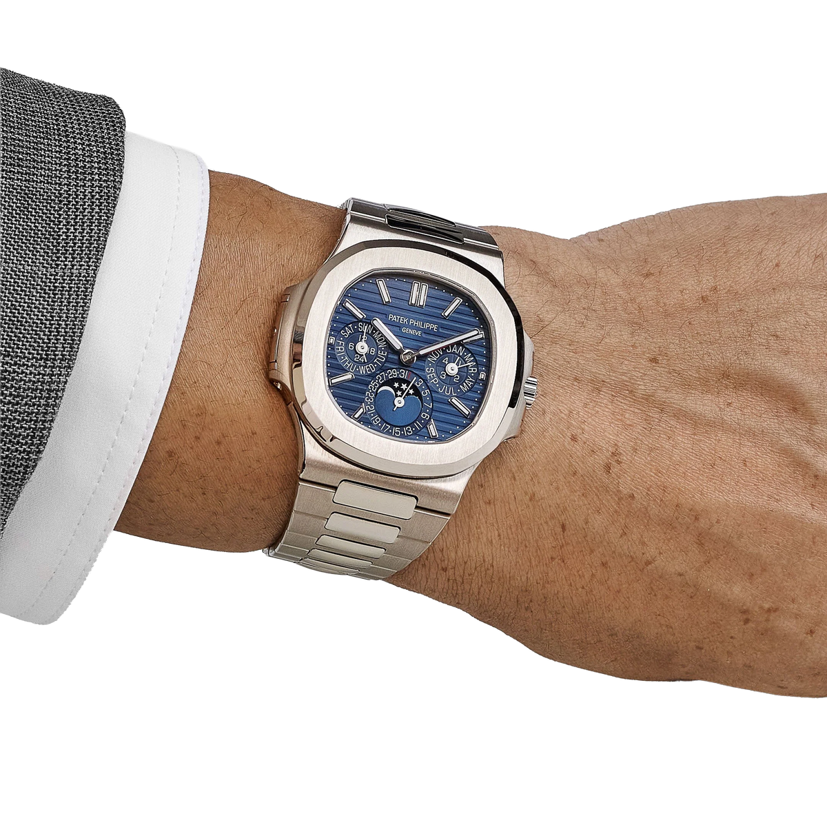 Nautilus 40mm 5740/1G-001 Perpetual Calendar Moon Phases