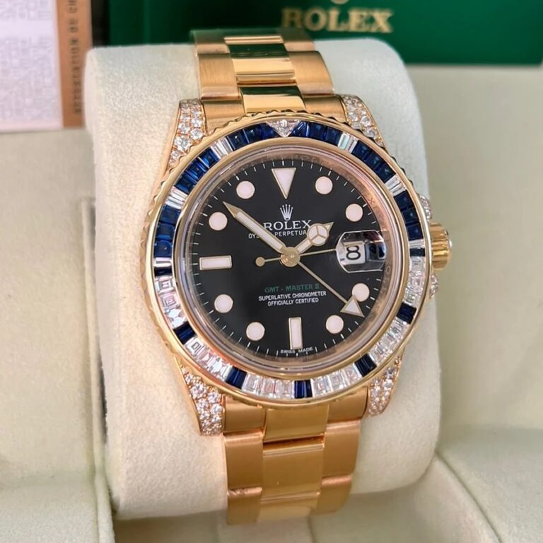 GMT-Master II 116758SA Yellow Gold Oyster Bracelet 40mm