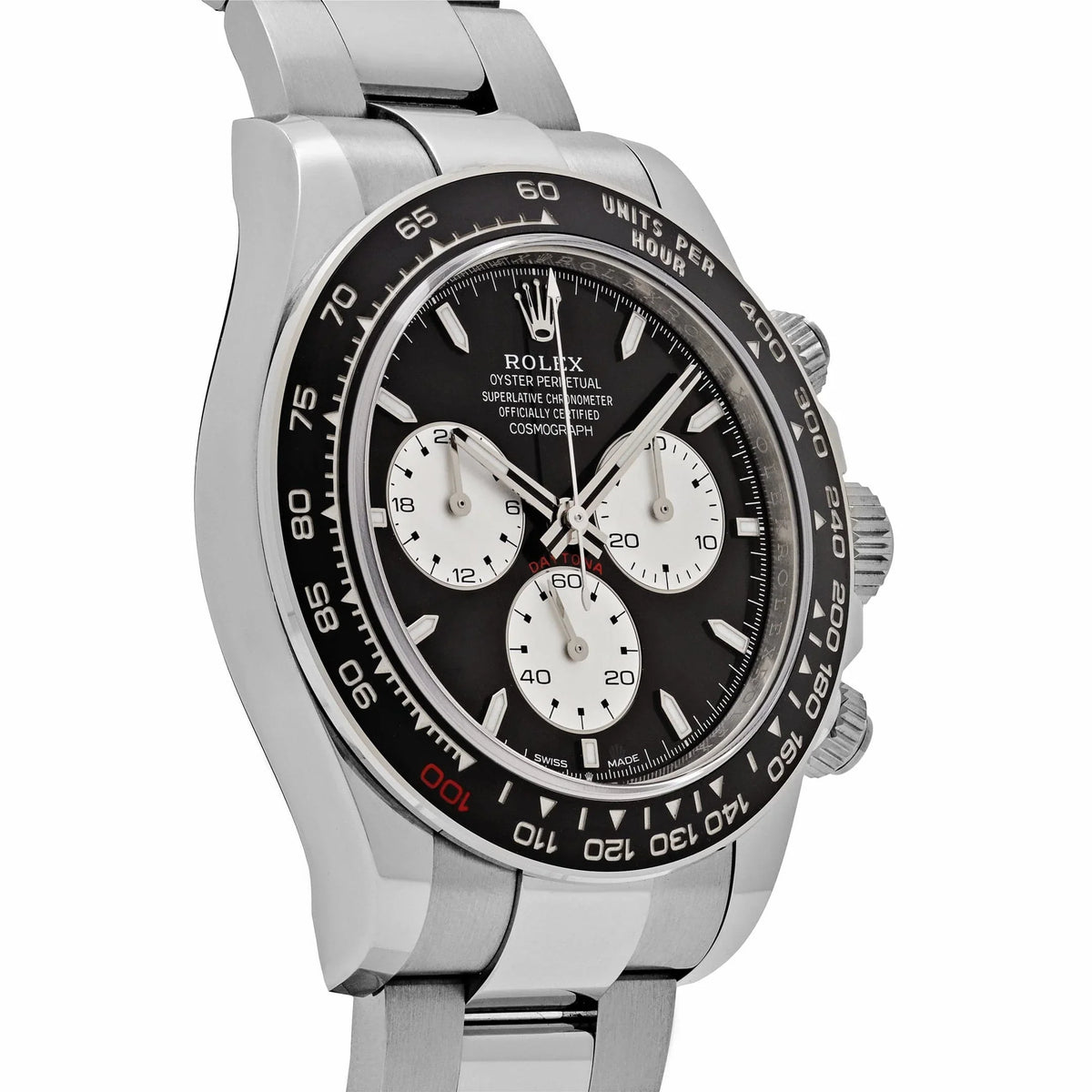 Rolex Daytona 40mm 126529LN 'Le Mans' White Gold Black Dial