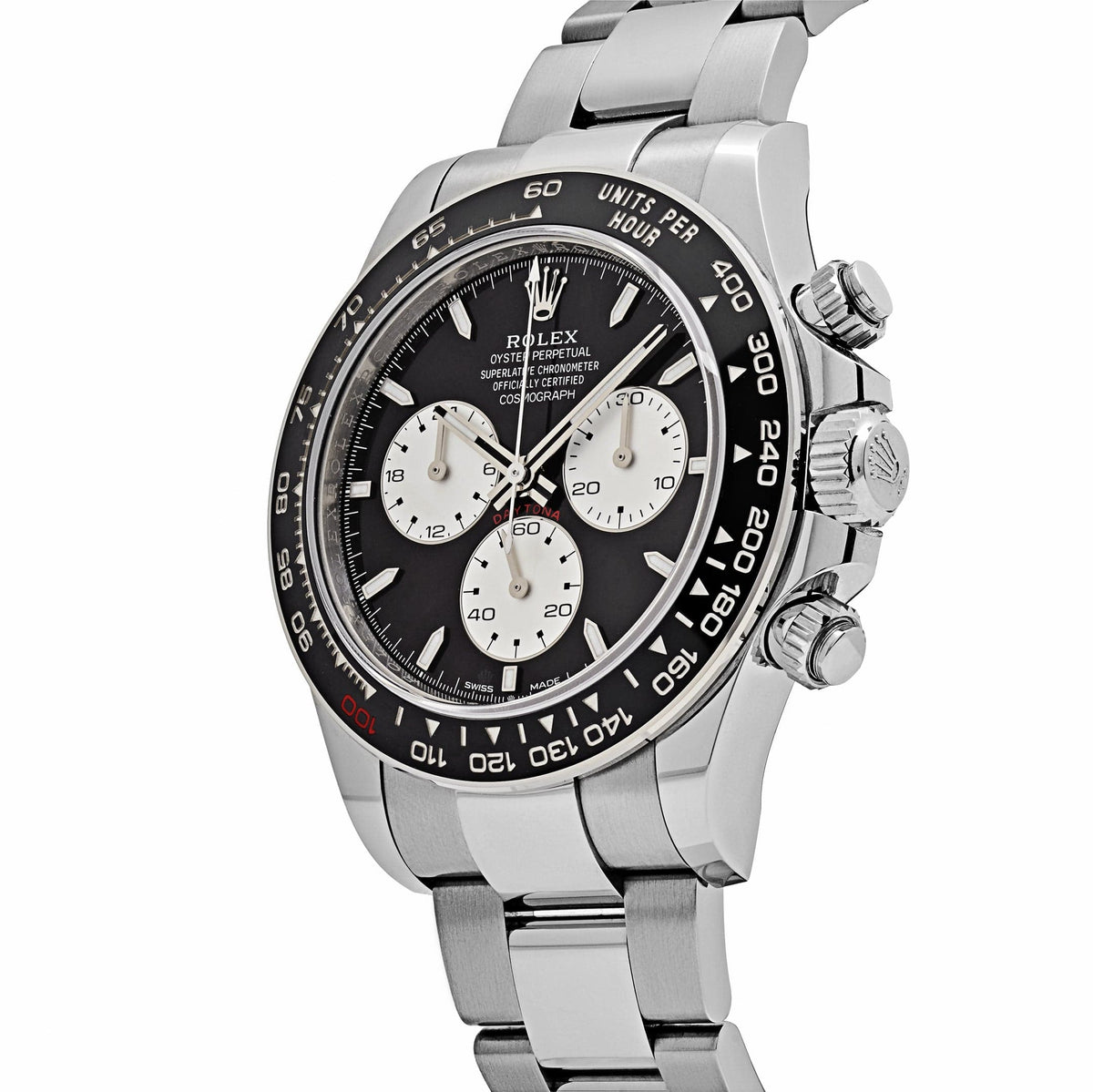 Rolex Daytona 40mm 126529LN 'Le Mans' White Gold Black Dial