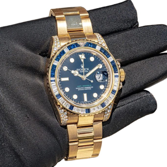 GMT-Master II 116758SA Yellow Gold Oyster Bracelet 40mm